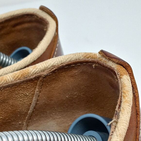 OluKai Honolulu Lace Brown Leather Oxford Shoes Men\'s Size 9.5 main image 7